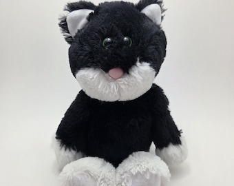 Ty Attic Treasures Collection “Bessie” the Black and White Cat - No Hang Tag *Rare* (Larger 12 inch)