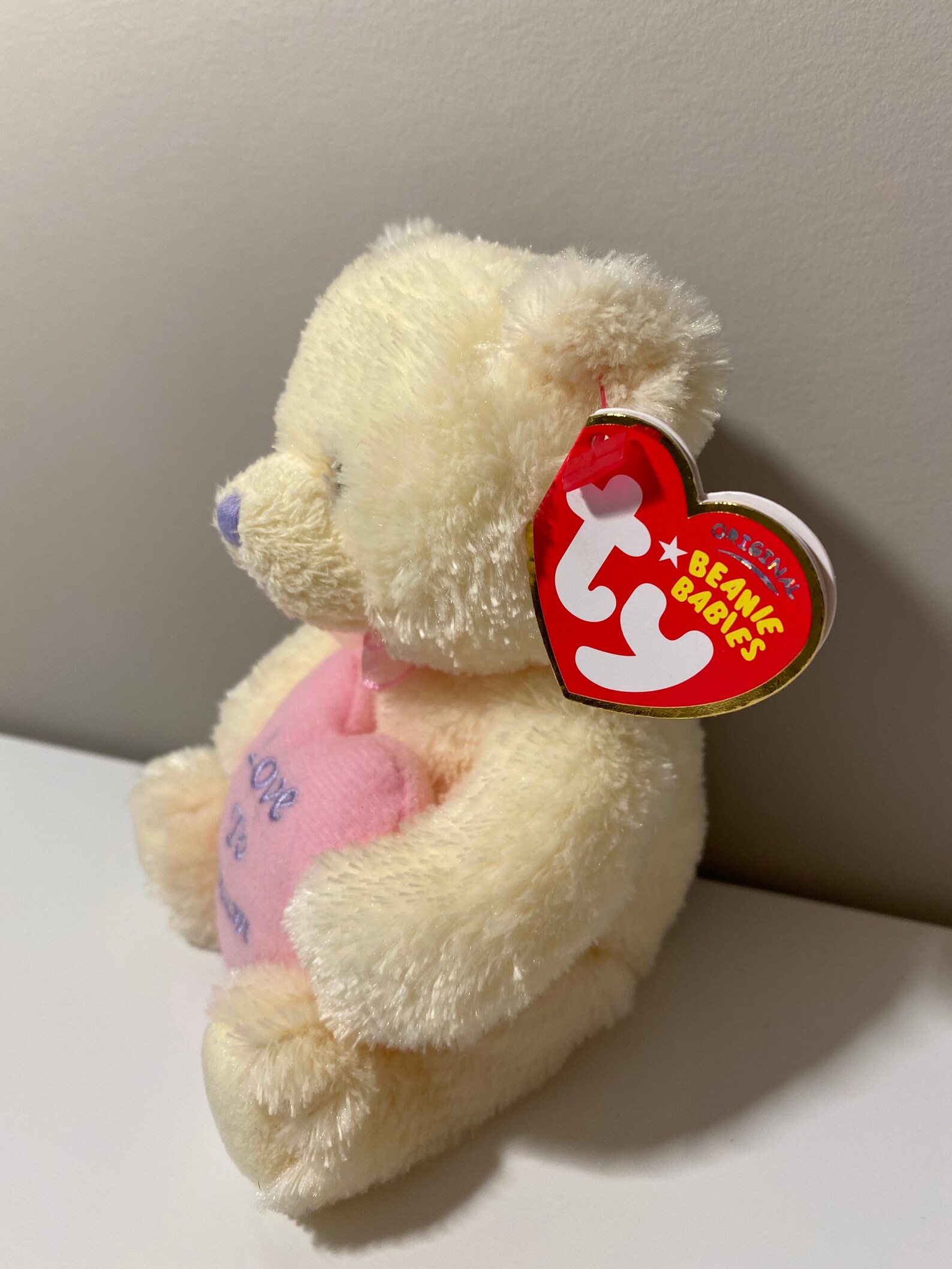 TY Beanie Baby my Mum the Mothers Day Bear Plush Holding a - Etsy