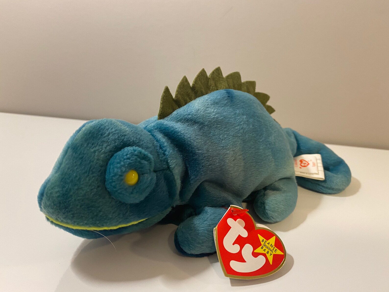TY Beanie Baby iggy the Iguana 9 Inch - Etsy