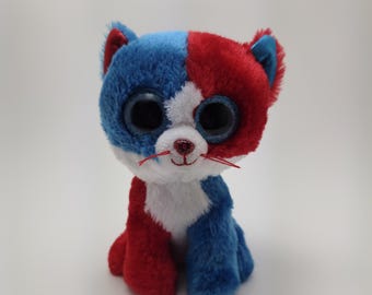 Ty Beanie Boo “Firecracker” the Cat - Claire’s Exclusive - No Hang Tag (6 inch)