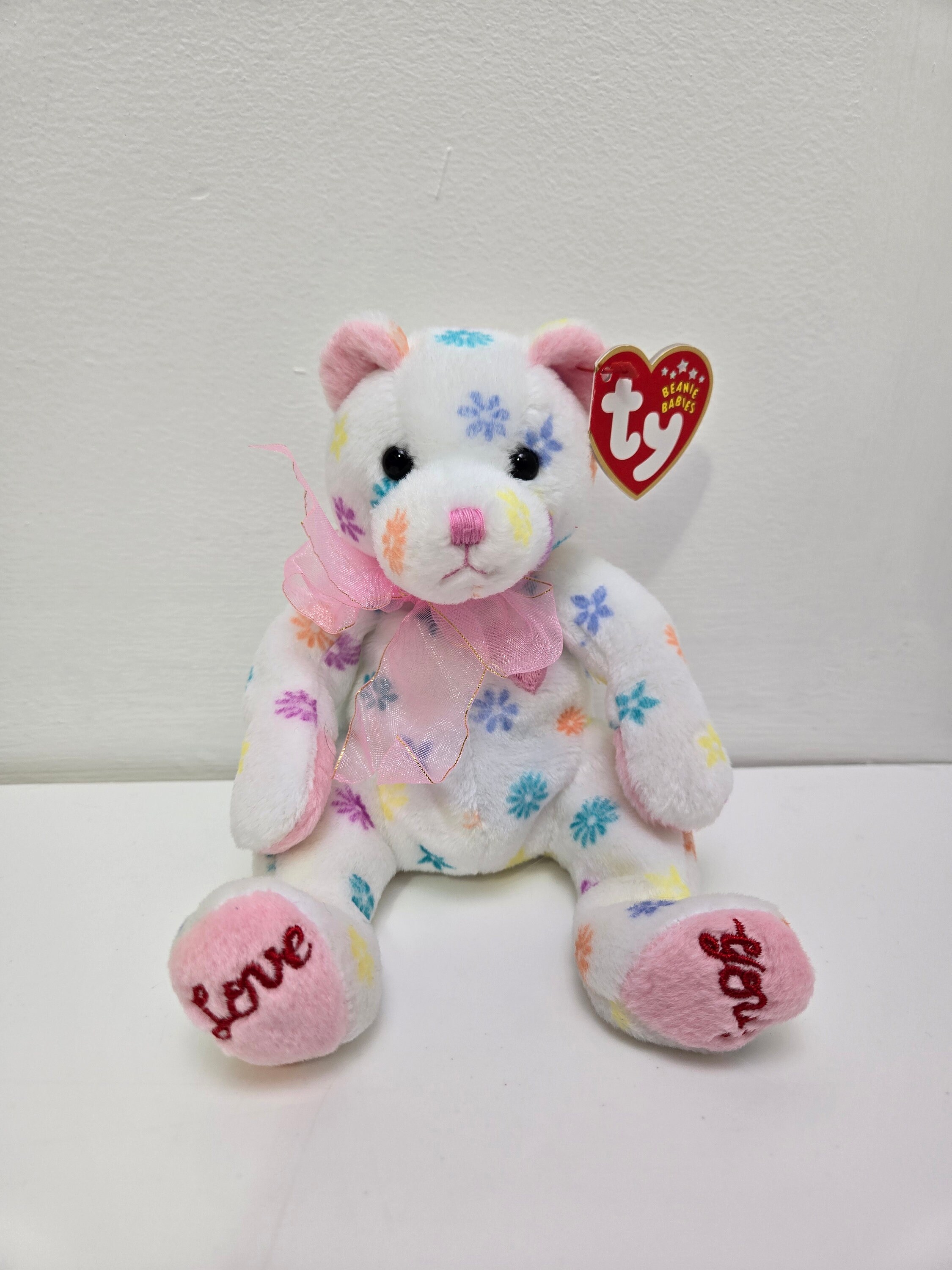 Ty ぬいぐるみ Love To Mom Ty ビーニーベイビー「Love u Mom」母の日/ママへのギフトベア