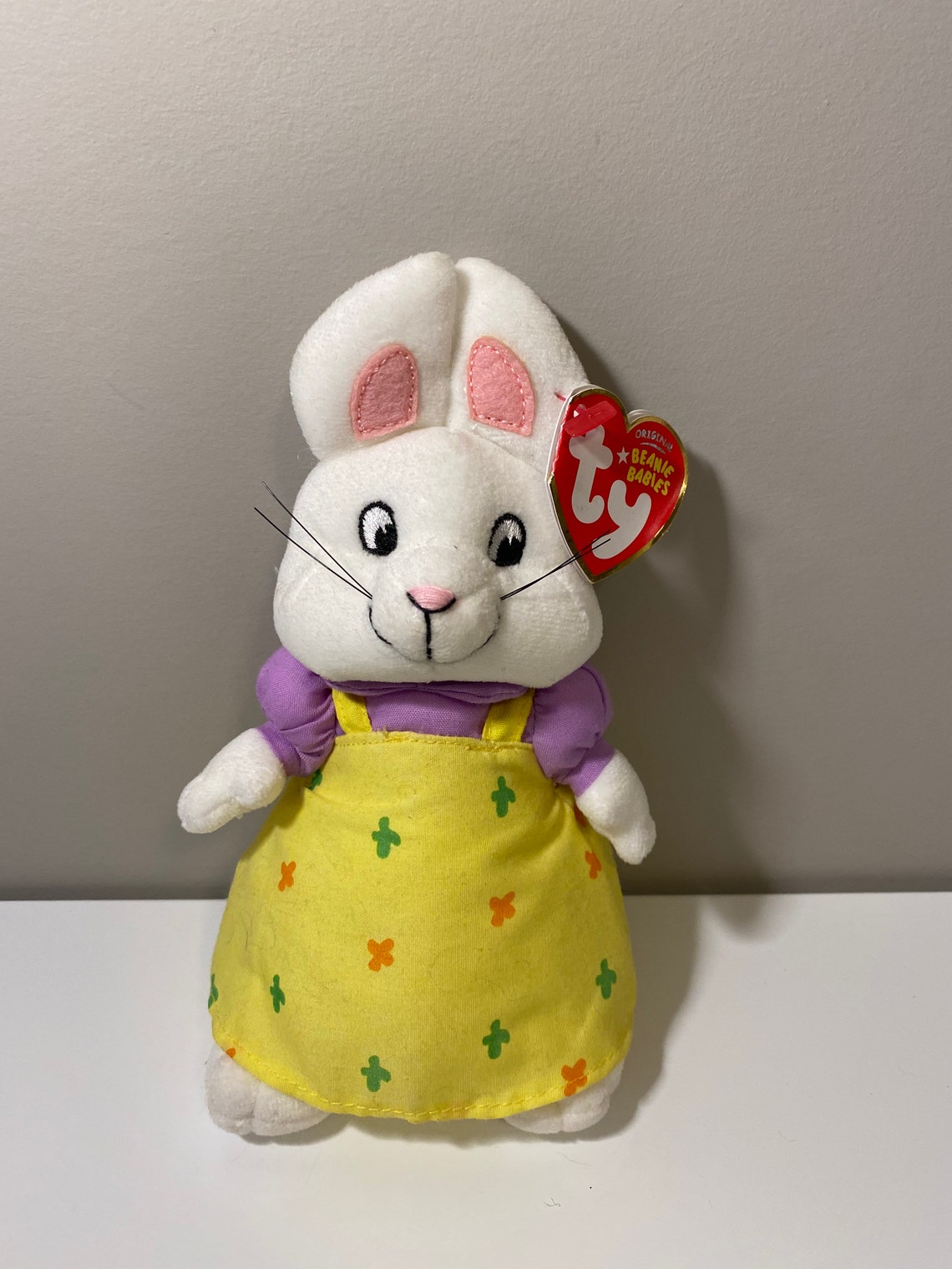 Ty Ruby TY Beanie Baby ruby the Rabbit Nickelodeon TV Show Max & - Etsy