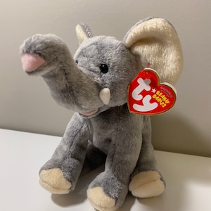 Ty Beanie Baby “Pounder” the Elephant! (7 inch)