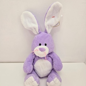 Ty Pluffies “Twitches” the Bunny  *Rare!* (10 inch)