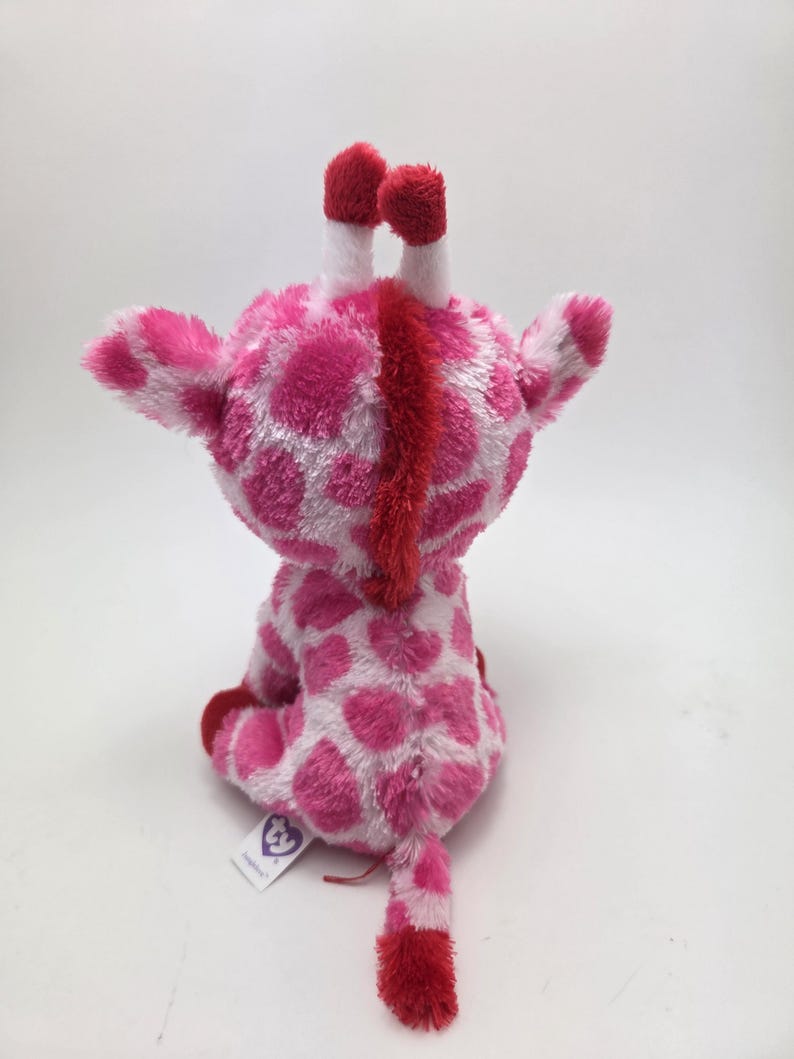 Ty Beanie Boo “junglelove” the Giraffe - No Red Heart - No Hang Tag (6 ...