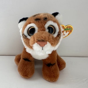 Colección Ty Wildz "Pouncer" el tigre de Bengala *Raro* (8 pulgadas)