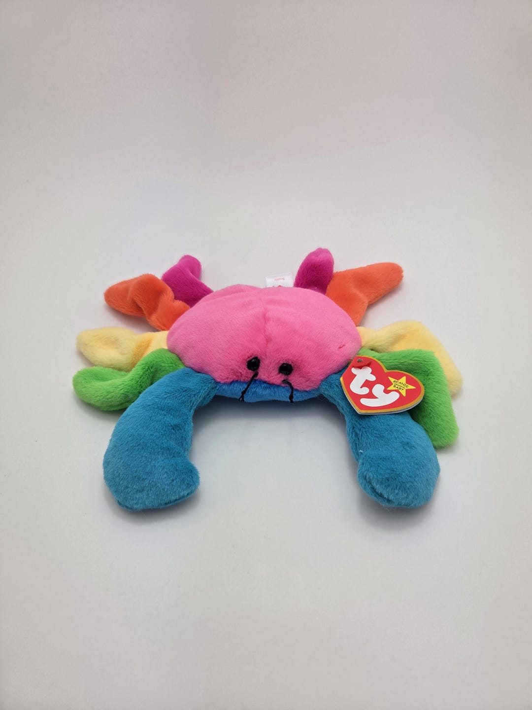 Scuttle Beanie Baby Crab TY Blinky Octopus II Beanie Baby Original