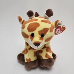 TY Baby Line “Gracie” the Yellow Giraffe - Made especially for baby! Rare* (Smaller 6 inch)