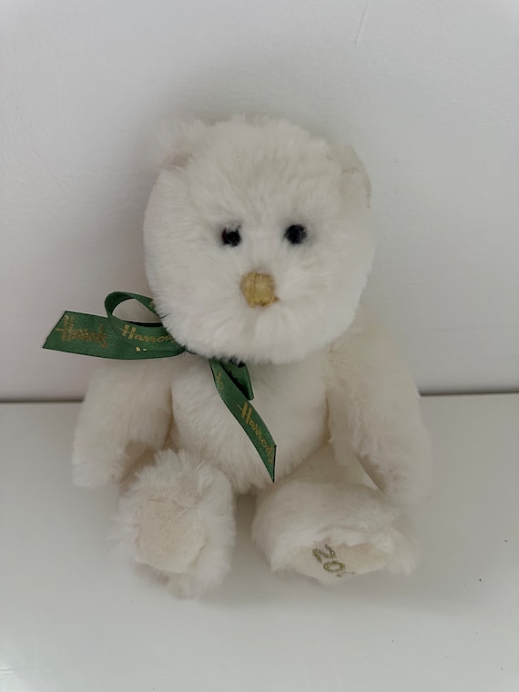 Ty Beanie Baby “nimbus” the Bear - Green Ribbon Version - Harrod's