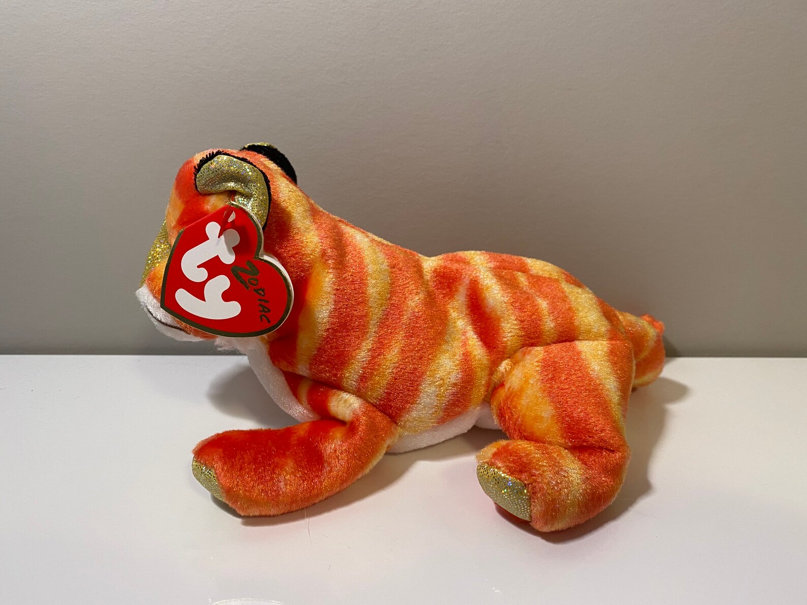 TY Beanie Baby tiger the Chinese Zodiac Tiger 6 Inch Etsy