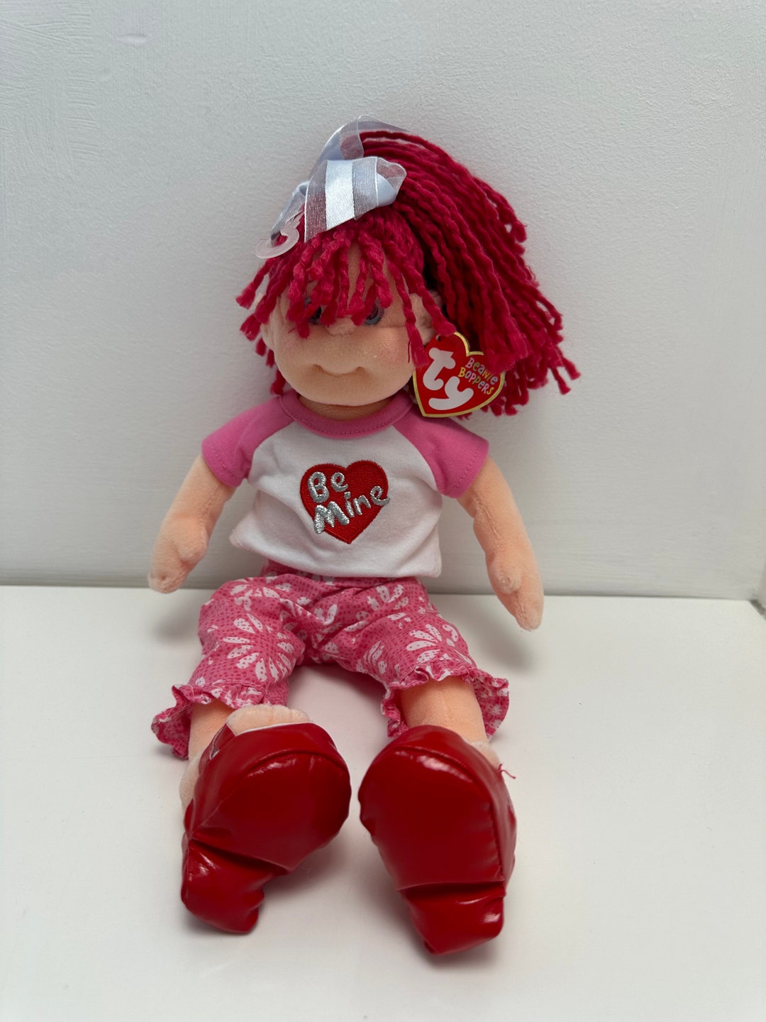 Ty Beanie Bopper flirty Francie the Valentines Day Beanie Kid / Bopper