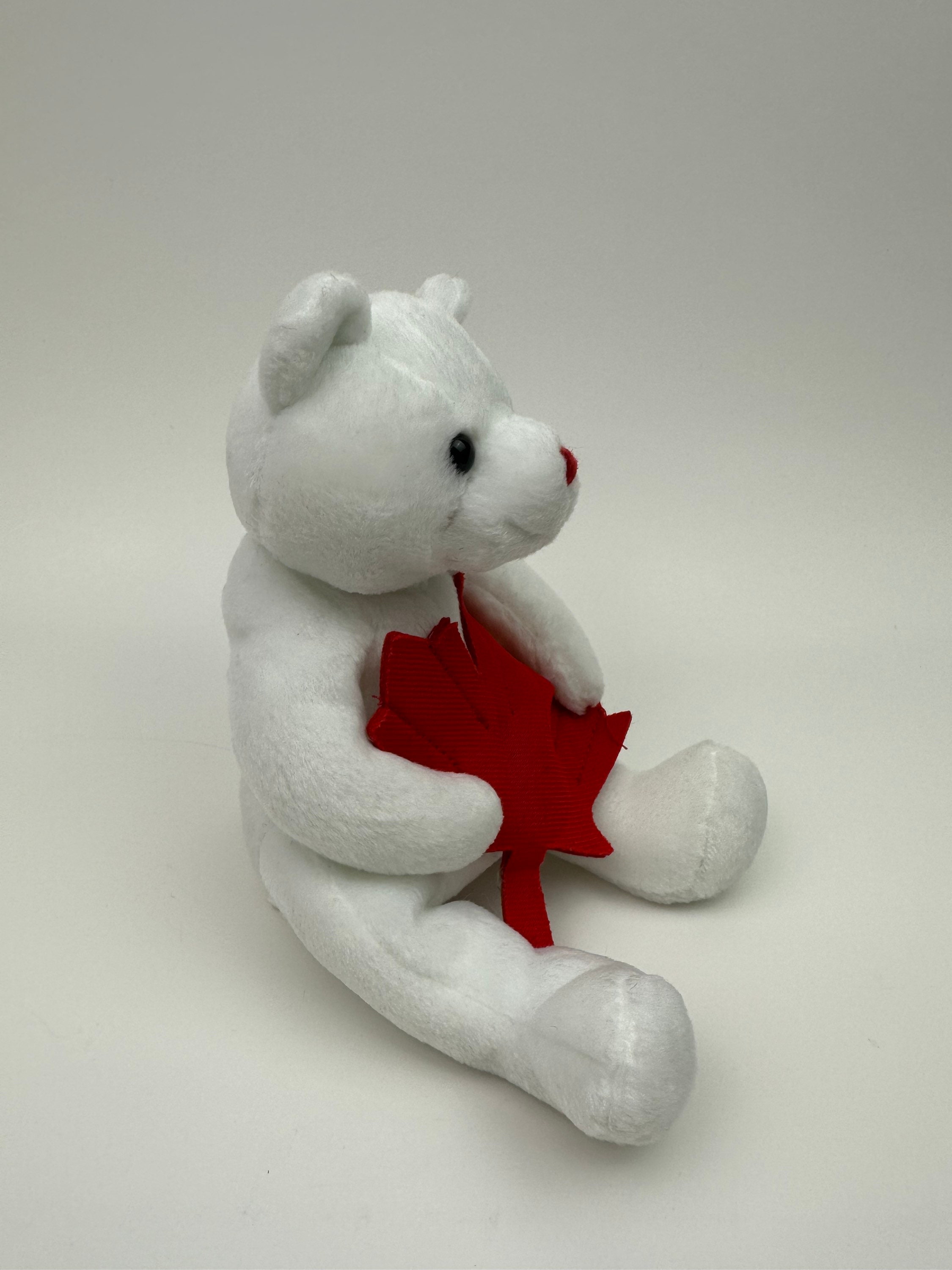 Ty Beanie Babies - Maple The Canadian Bear, Esclusiva Canada 20 Cm, Nuovo Con Tag