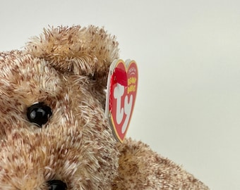 Ty Beanie Baby “white” the Softbank Club Hawks Bear - Japan