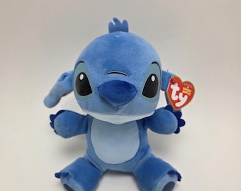 Ty Beanie Baby "Stitch" van Lilo and Stitch (7 inch)