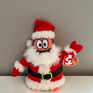 Ty Beanie Baby “Patrick Star Patrick Claus” the Patrick Santa Claus from SpongeBob SquarePants (7.5 inch)