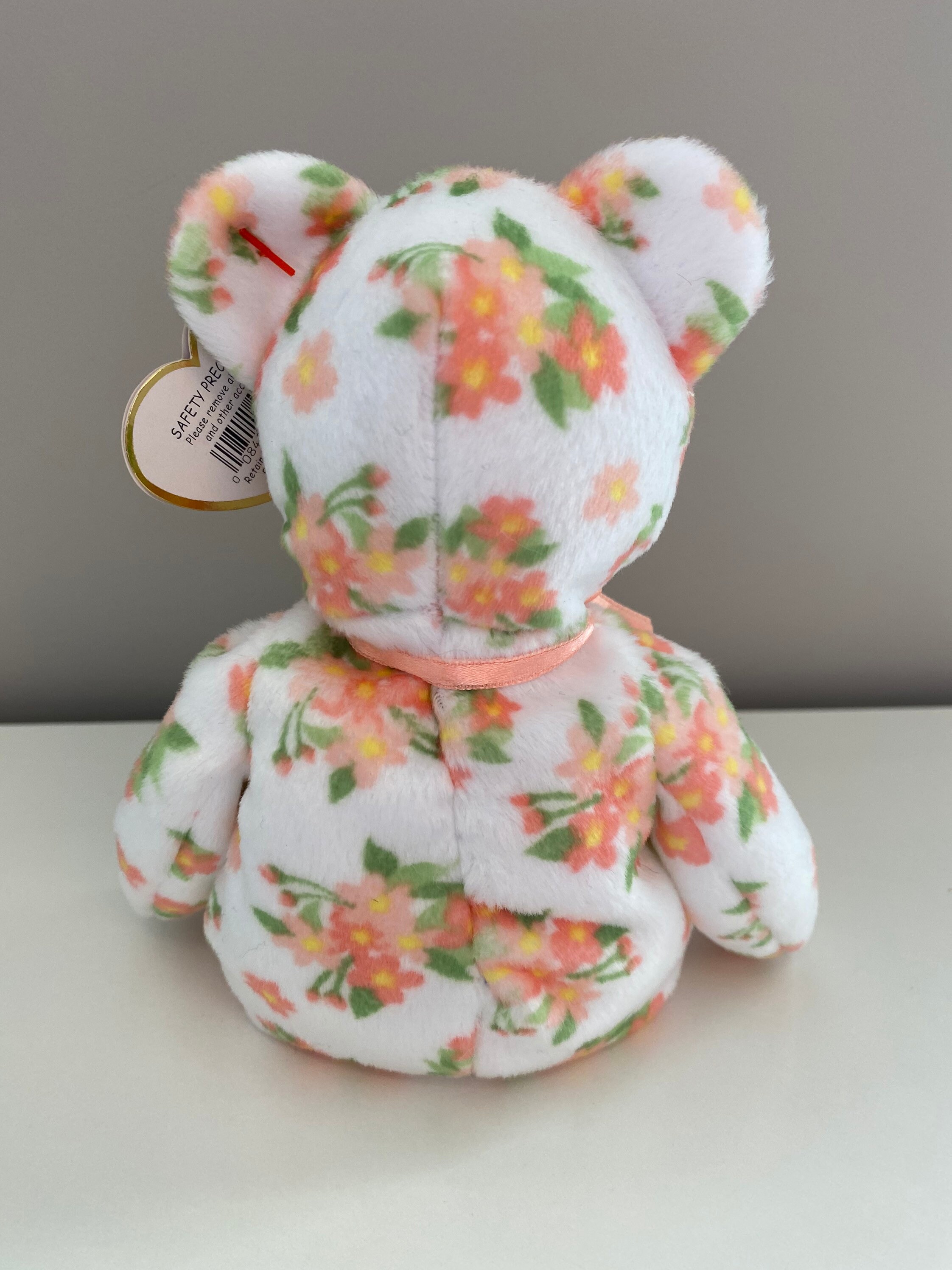 Ty Beanie Baby Hannah the Floral Bear Exclusivo de Asia Pac fico
