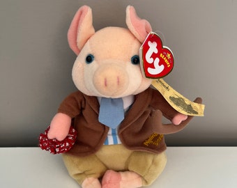 Ty Beanie Baby tale of Pigling Bland From Peter Rabbit Friends