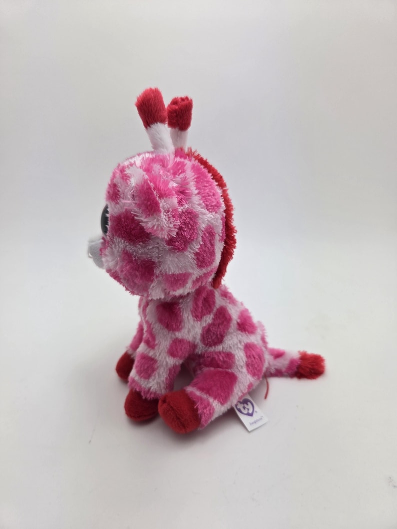 Ty Beanie Boo “junglelove” the Giraffe - No Red Heart - No Hang Tag (6 ...