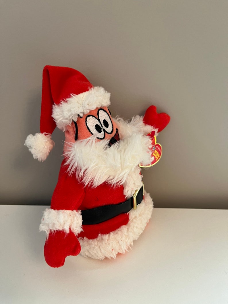 Patrick Santa Ty Beanie Baby “patrick Star Patrick Claus” the Patrick Santa Claus ...