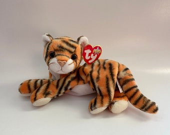Ty Beanie Baby “India” the Adorable Tiger! (7 inch)