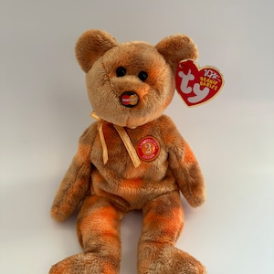 Ty Gorro Bebé “M.C. Anniversary 2nd Edition” the Mastercard Anniversary Bear - Tarjeta de crédito exclusiva (8,5 pulgadas)