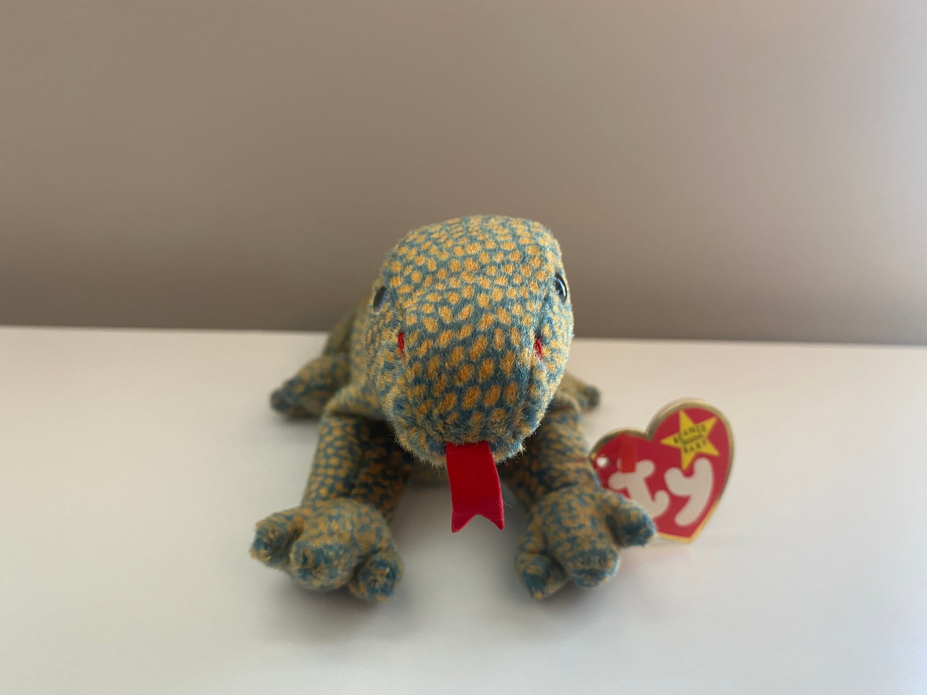 TY Beanie Baby Scaly the Lizard 9.5 inch | Etsy
