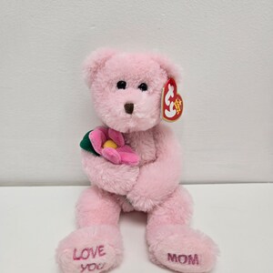 Ty Beanie Baby “Love u Mom” the Mothers Day/Gift for Mom Bear! (8.5 inch)