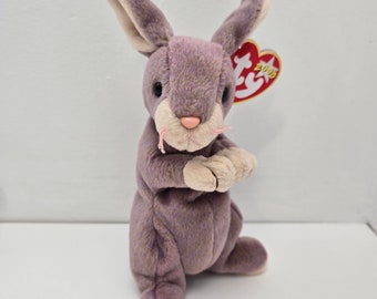 Ty Beanie Baby “Springy” the Purple Bunny (8 inch)