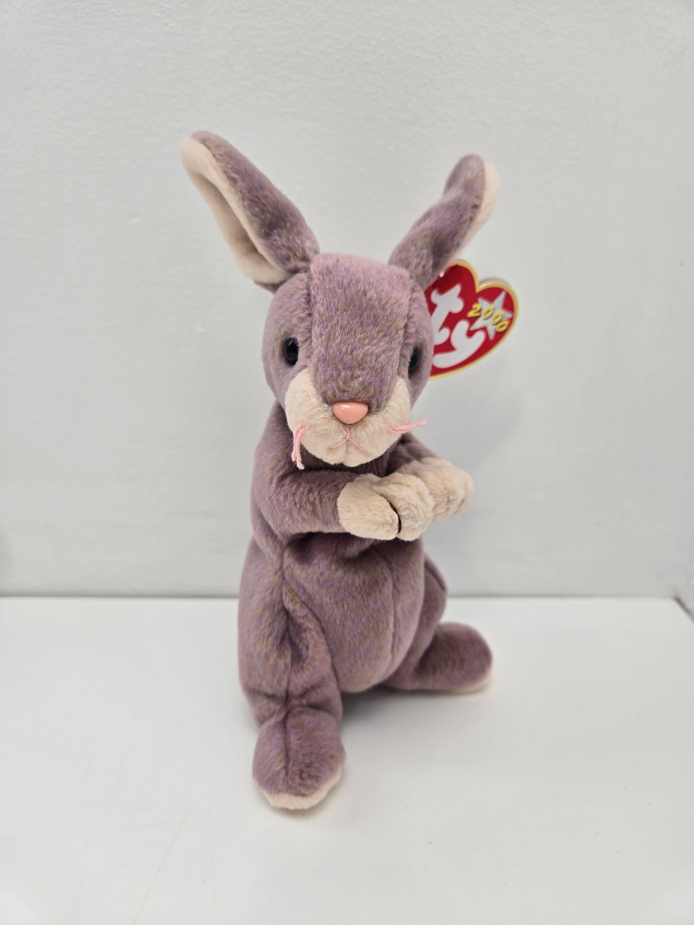 Ty Beanie Baby “Springy” lila Häschen (8 inch)