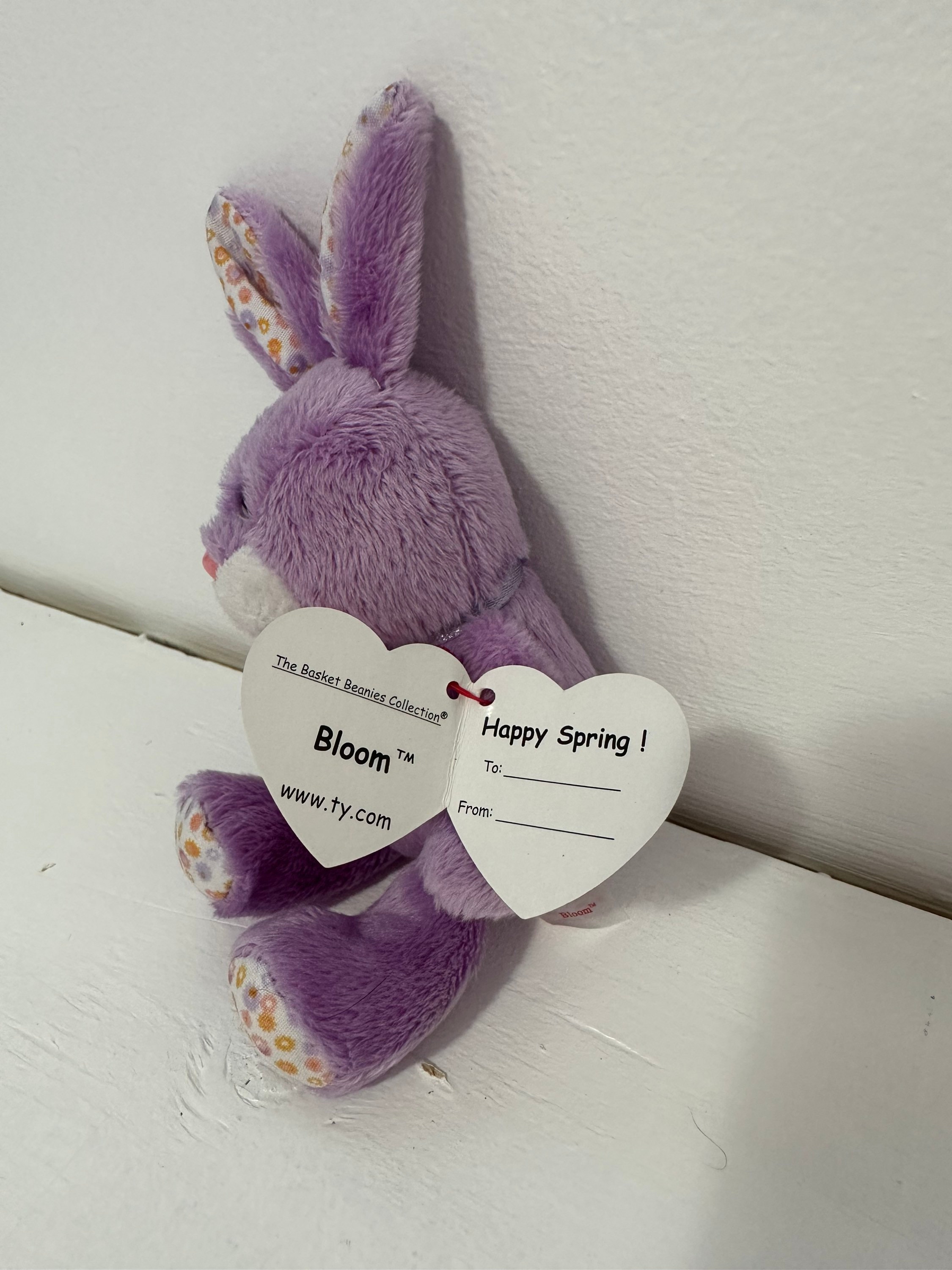 Purple bunny 2024 beanie baby