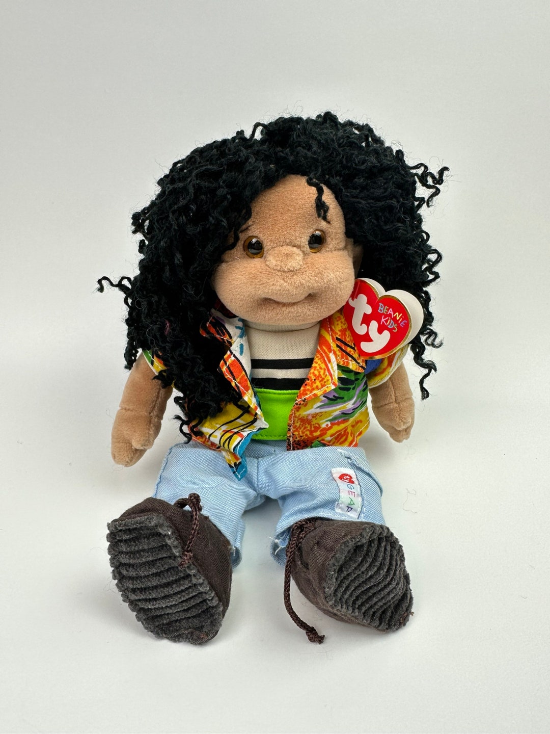 TY Beanie Bopper calypso the Beanie Kid / Bopper / Doll 12 Etsy