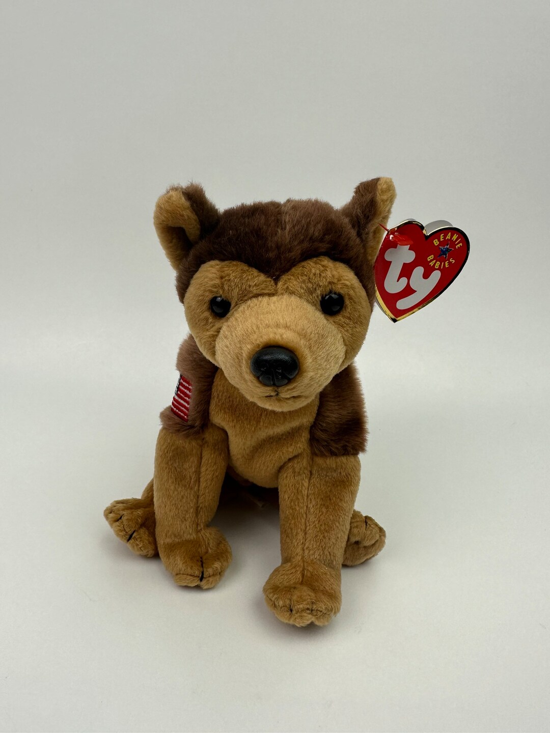 Ty Beanie Baby courage the German Shepard in Honour of Those Who Lost