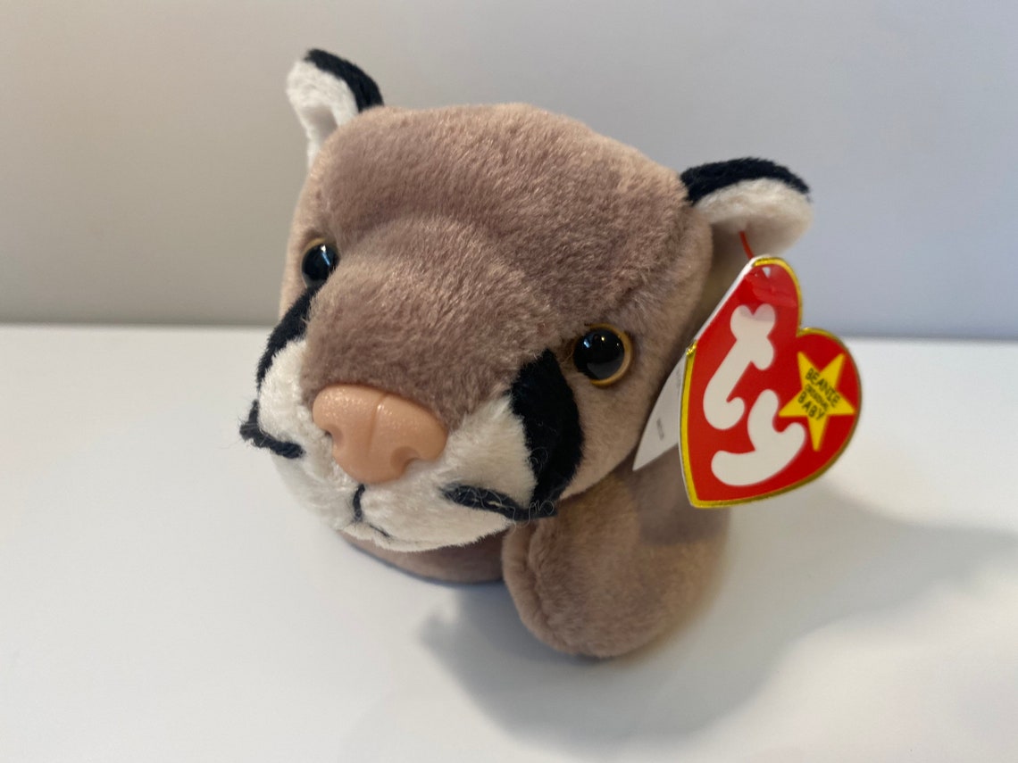 TY Beanie Baby Canyon the Cougar 8.5 inch Etsy