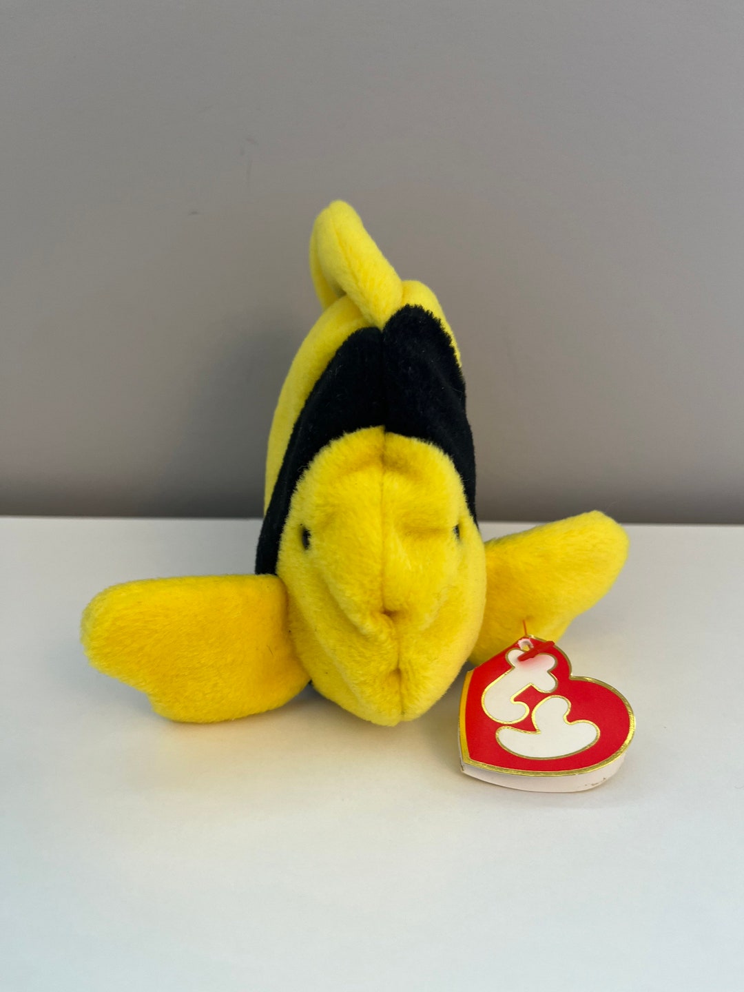 Ty Beanie Baby bubbles the Fish 3rd Generation Hang Tag Etsy