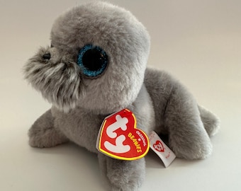 Ty Beanie Baby “Wiggy” the Gray Seal (6.5 inch)