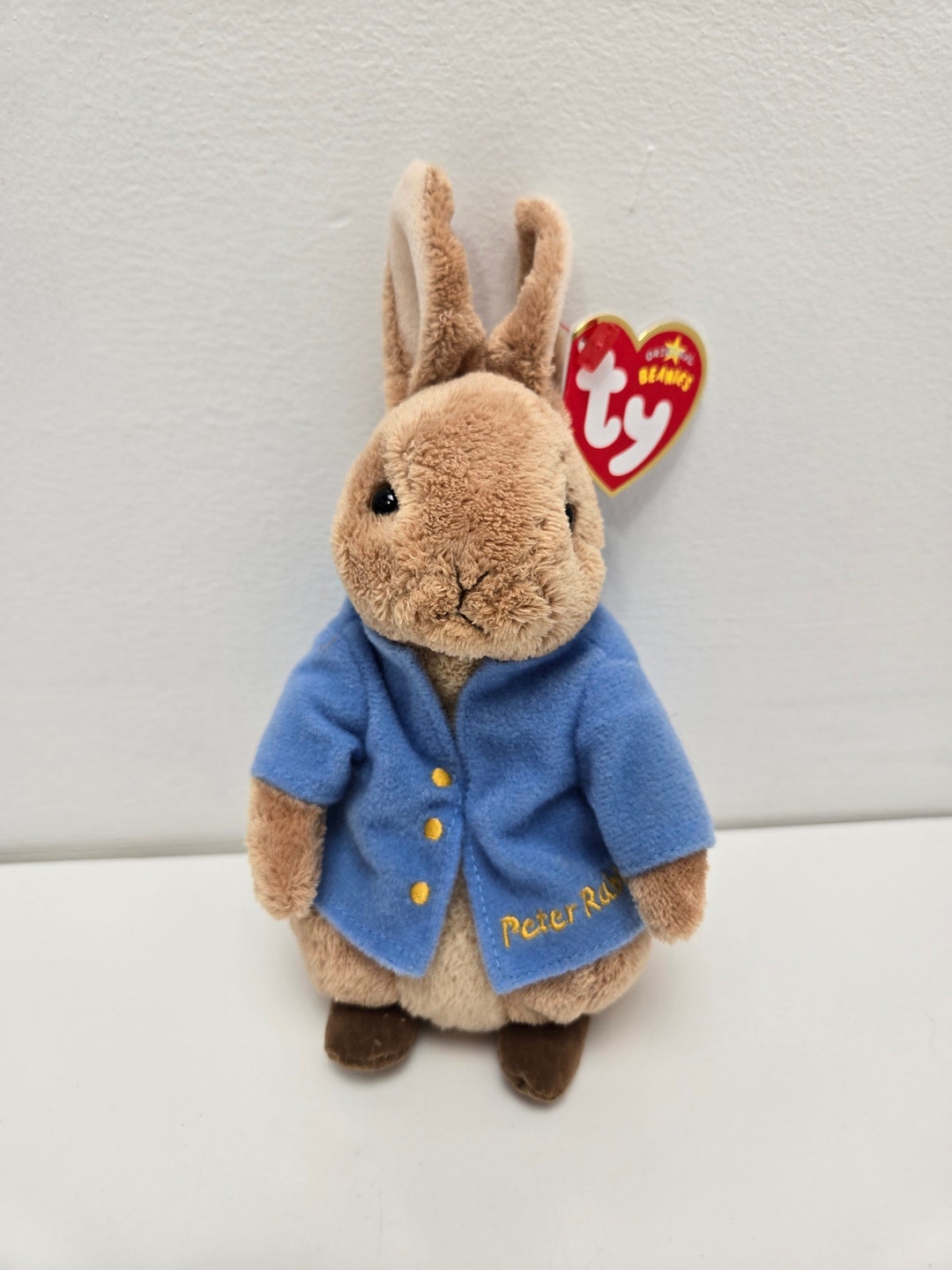 Harrods Peter Rabbit Harrods Baby Grow Ty Beanie Baby “the Tale Of