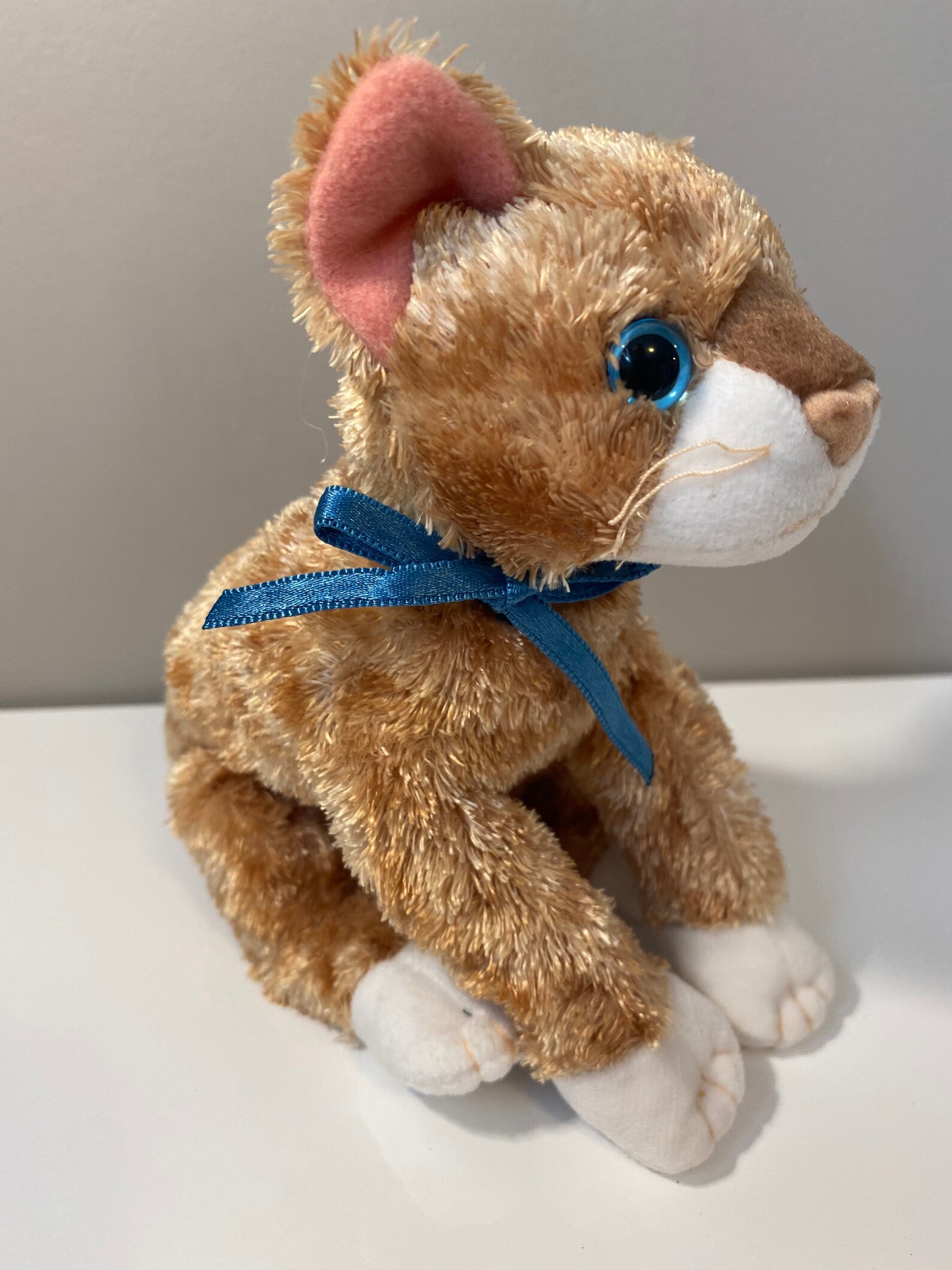 TY Beanie Baby Mattie the Orange Tabby Cat 7 inch Etsy