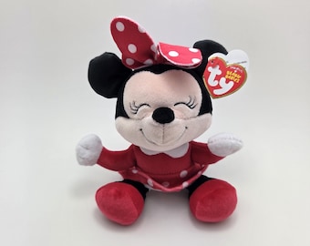 Ty Beanie Baby “Minnie” the Holiday Minnie Mouse from Disney’s Mickey Mouse (6 inch)
