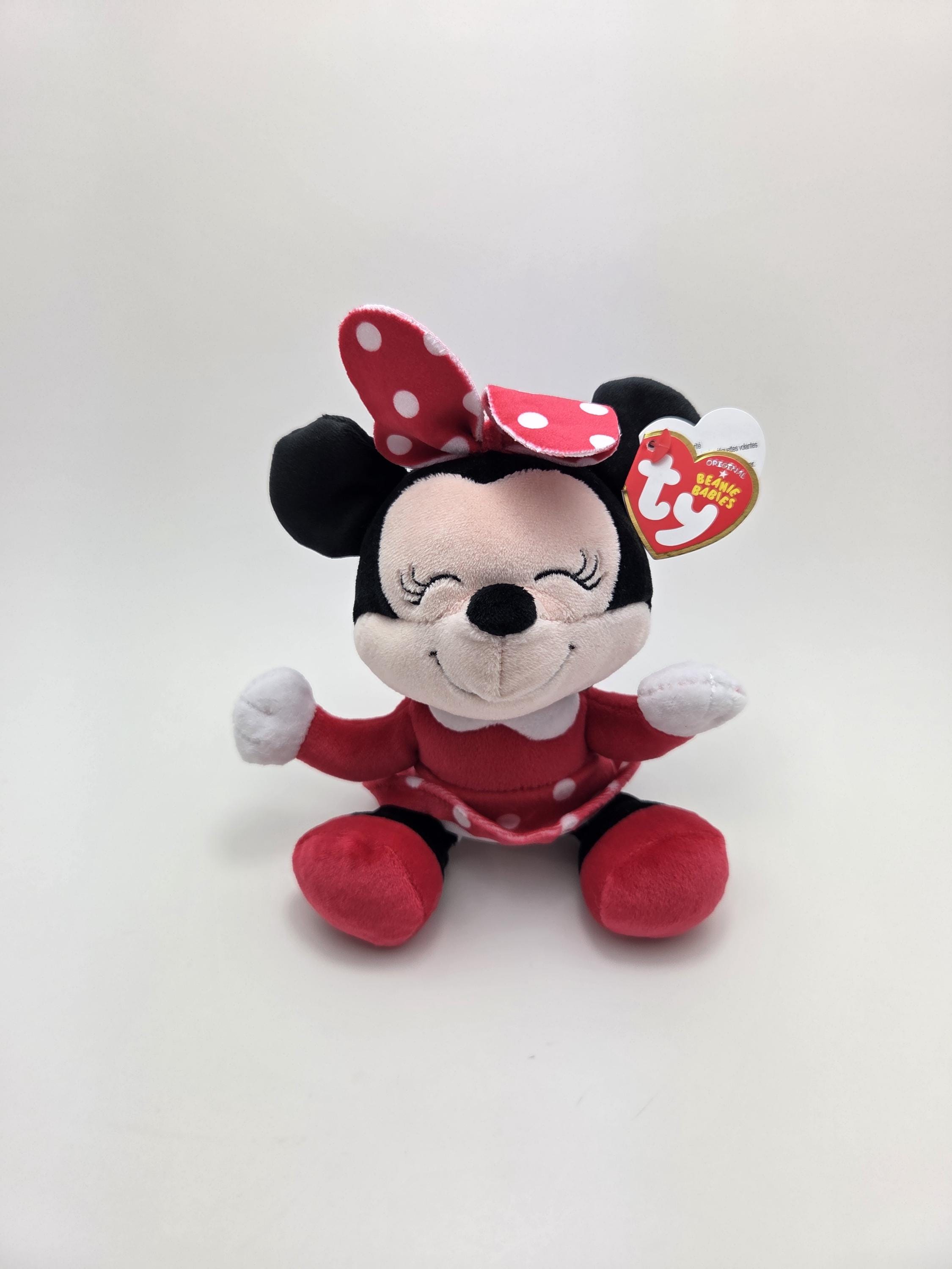 Ty Beanie Baby「ミニー」ディズニーのミッキーマウスのホリデーミニー