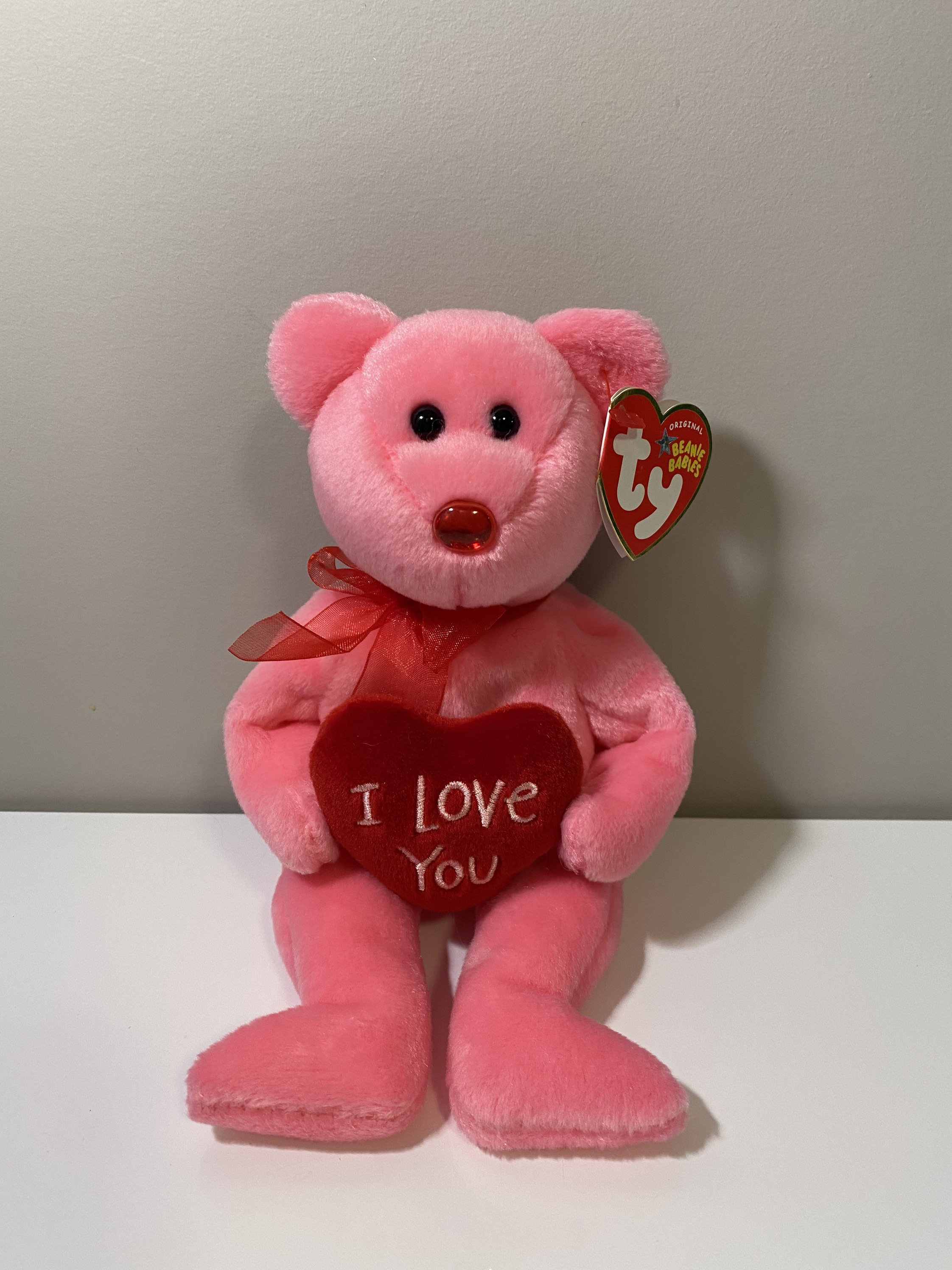Ty Beanie Baby Adore The I Love You Bear Internet Etsy Ireland Ty Beanie Baby Adore The I Love You Bear Internet Etsy Ireland