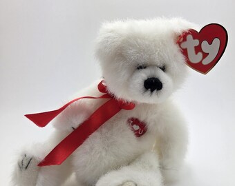 Ty Attic Treasures Collection “Amore” the Bear I Love You (6 inch)