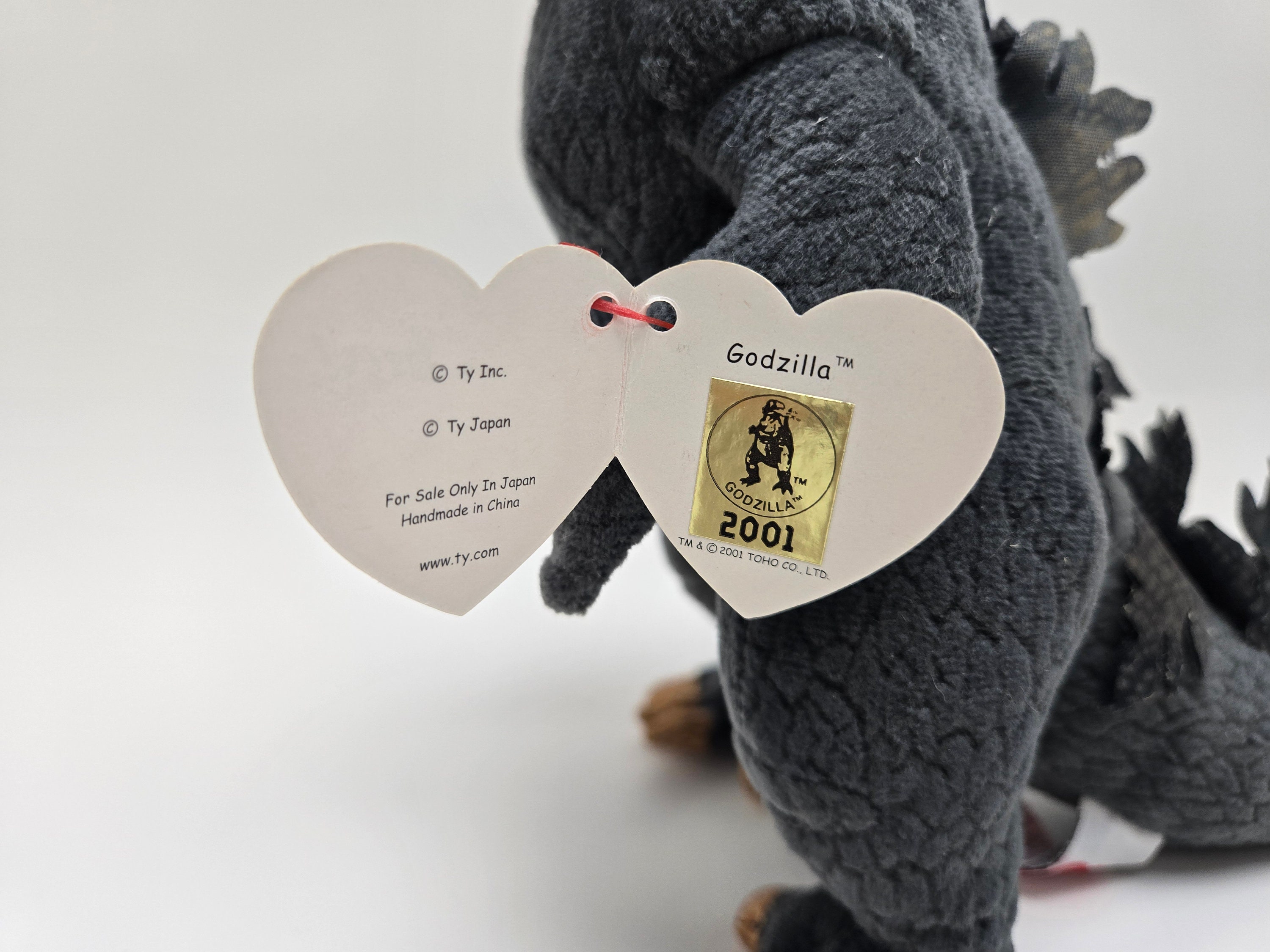ty BEANIE BABIES ゴジラ３点セット ty BEANIE BABIES ゴジラ3点セット