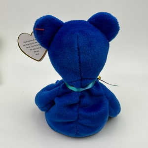 Ty Beanie Baby Clubby the Royal Blue Bear 8.5 Inch image 4