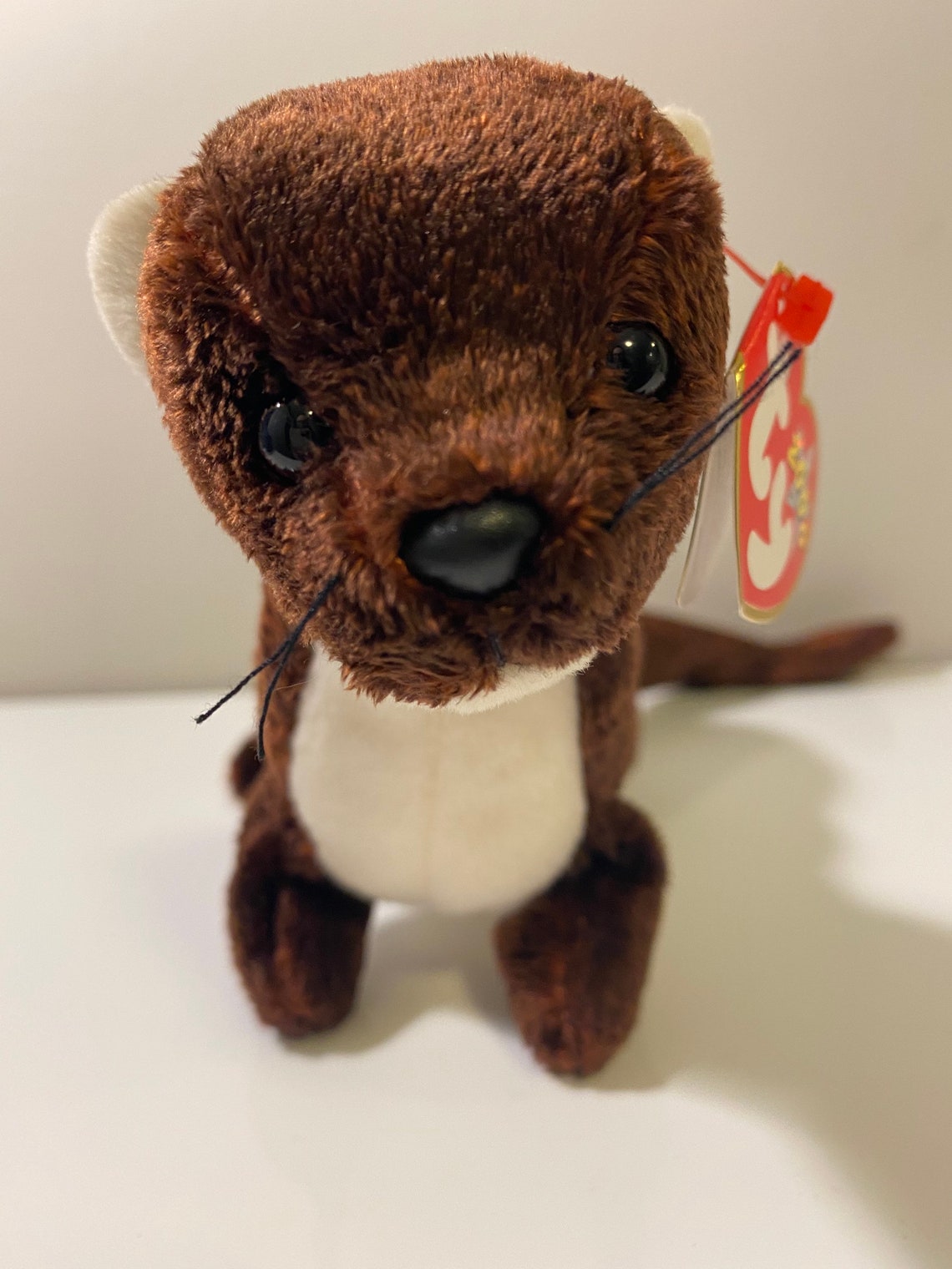 TY Beanie Baby Runner the Ferret 7.5 inch | Etsy