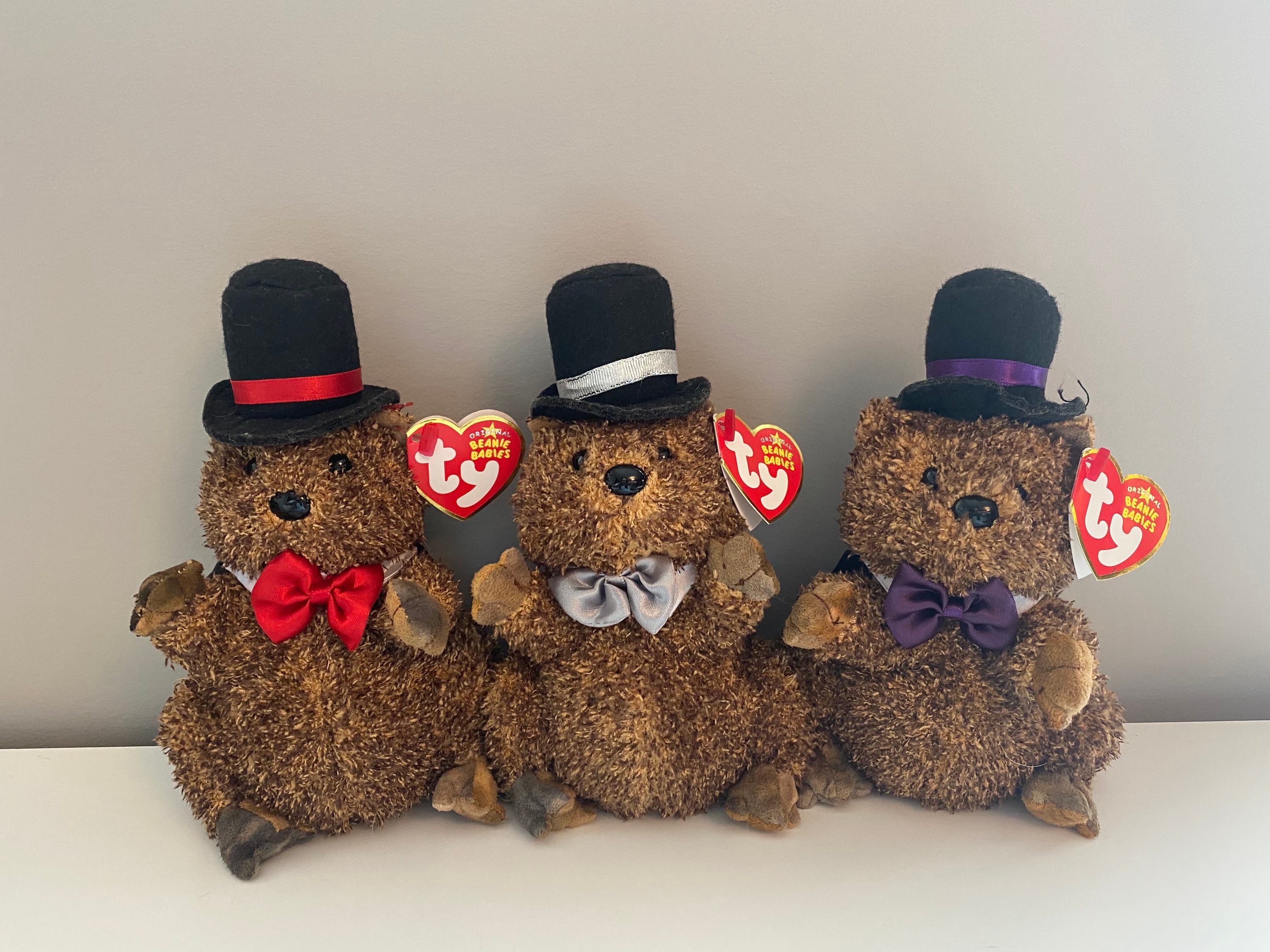 stuffed groundhog dog toy