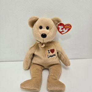 Ty Beanie Baby “London” the I Love London Bear - UK Exclusive (8.5 inch)