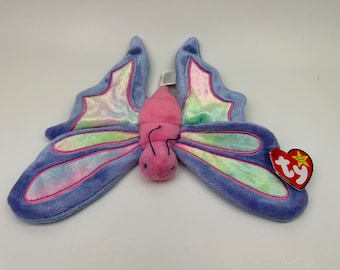 Ty Beanie Baby “Flitter” der Schmetterling (24 cm)