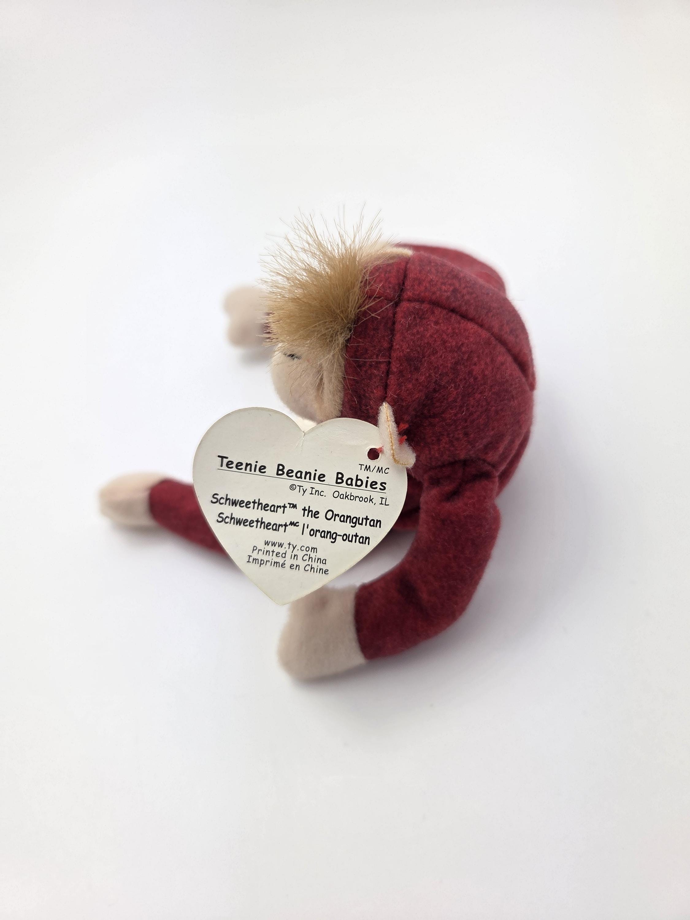 Ty Mcdonald's Teenie Beanie “schweetheart” the Orangutan! (3 Inch