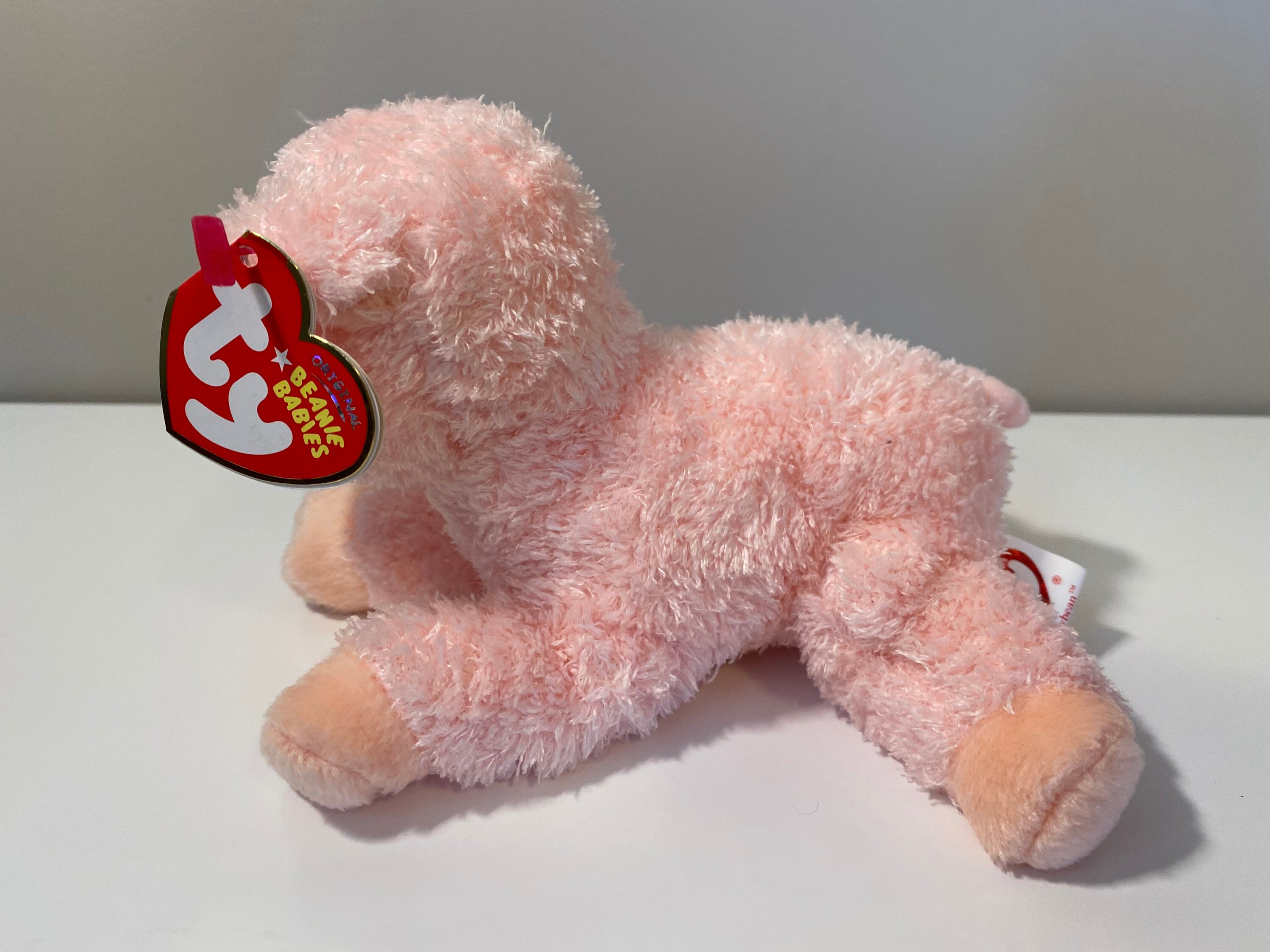 TY Beanie Babies Soybean – Barnyard Pig Plüschtier Aus Der Originalen Kollektion