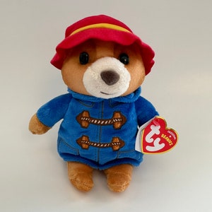 Ty Beanie Baby "Paddington" de beer! Exclusief voor het Verenigd Koninkrijk *ZELDZAAM! (8,5 inch)